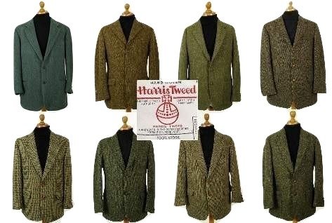 Green Harris Tweed jackets