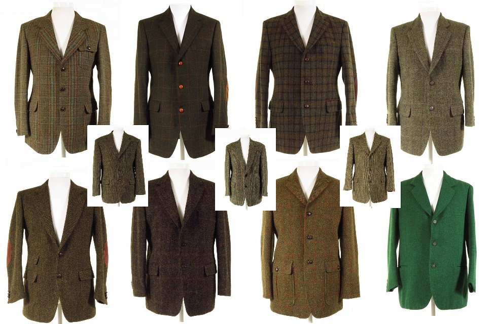 Green Harris Tweed Jacket