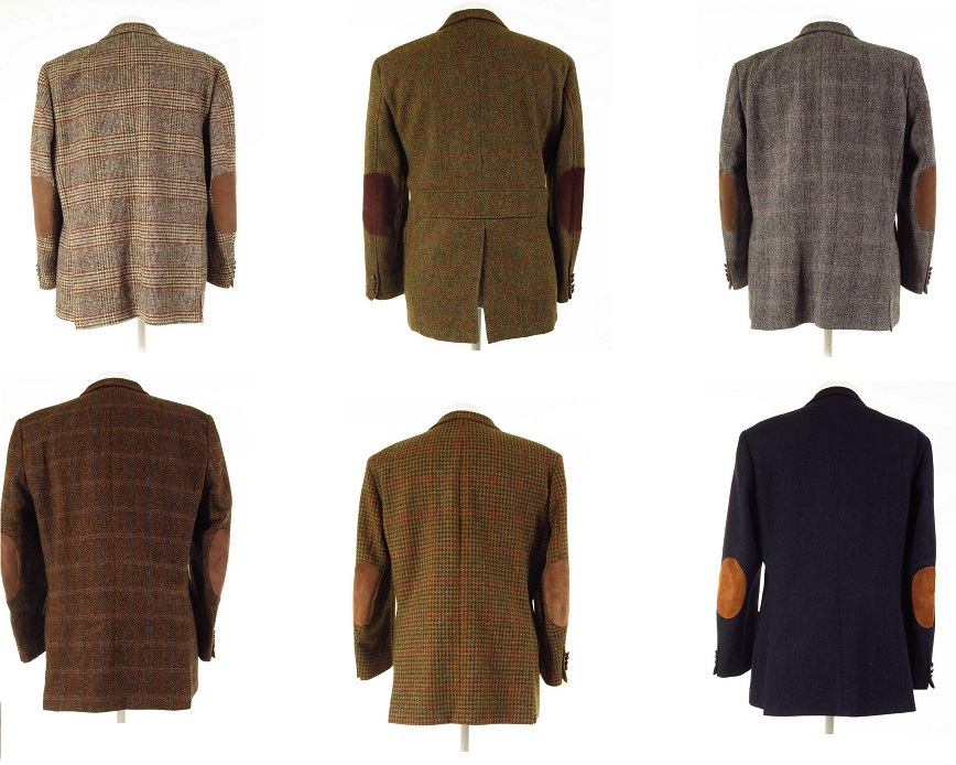 Harris Tweed Jacket with Elbow Patches - Tweedmans