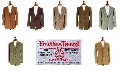 Harris Tweed Jacket with Elbow Patches - Tweedmans