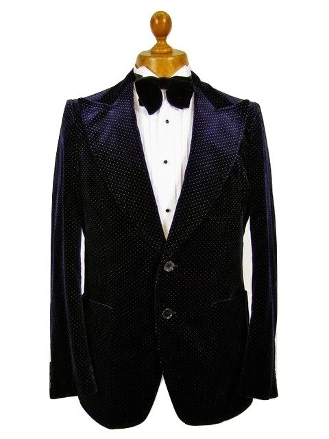 Mens Vintage Velvet Jacket