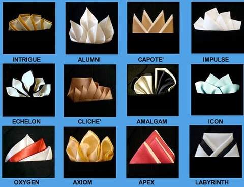 Different Ways to Fold a Pocket Square Tweedmans